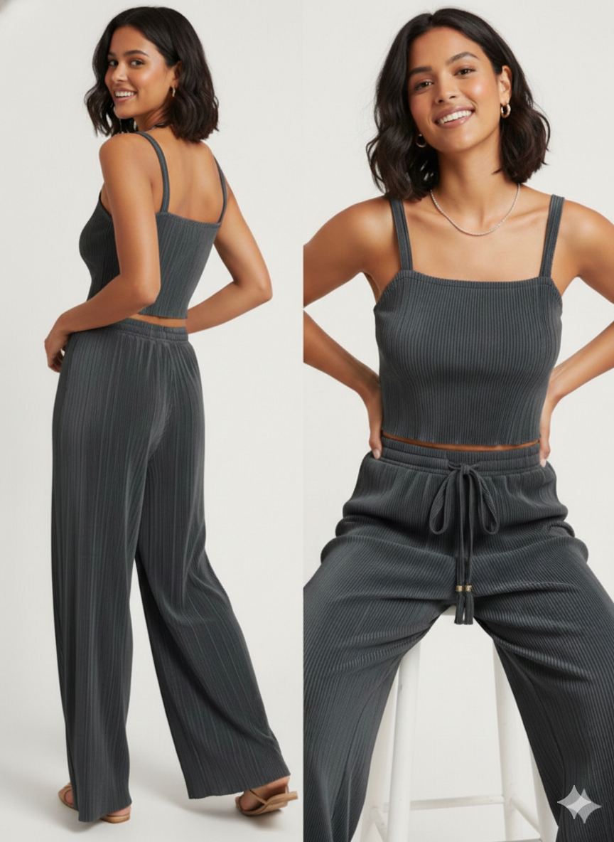 Slate Ribbed Set - Image 2